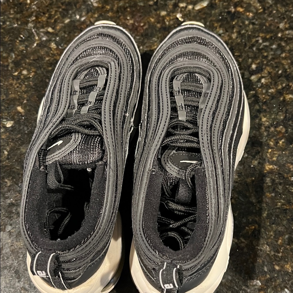 Nike Black and White Air Max Sneakers